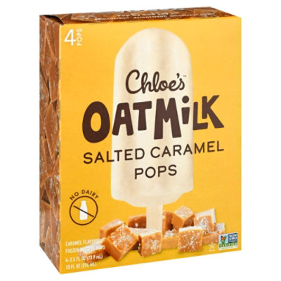 Chloe's Salted Caramel Oatmilk Pops - 4-2.5 Fl. Oz. - Image 1