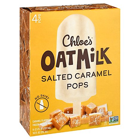 Chloes Salted Caramel Oatmilk 4/pack Box - 10 FZ