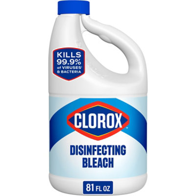 Clorox Regular Concentrated Formula Disinfecting Bleach Bottle