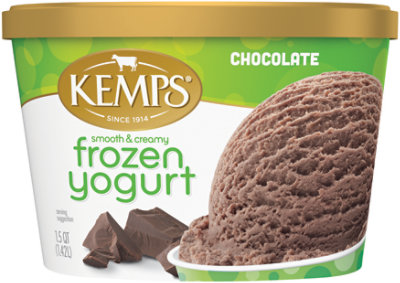 Kemps Chocolate Frozen Yogurt - 48 Oz - Image 1