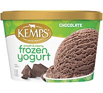 Kemps Yogurt Frozen Low Fat Chocolate - 48 OZ
