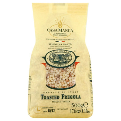 San Giuliano Toasted Fregola Sarda - 500 GR - Image 1