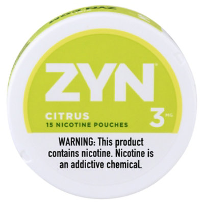 Zyn Citrus 3mg - 15-.21 OZ