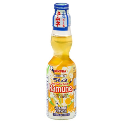 Kimura Ramune Orange - 6.76 OZ