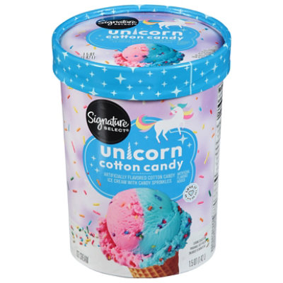 Signature SELECT Ice Cream Unicorn Cotton Candy - 1.5 QT - Image 3