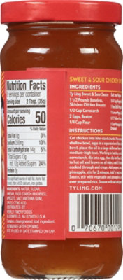 Ty Ling Sweet & Sour Sauce - 10 OZ - Image 5