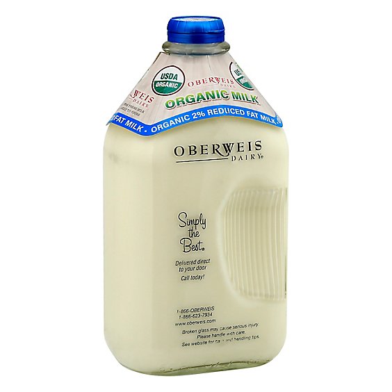 Oberweis Organic 2% Milk - 64 FZ