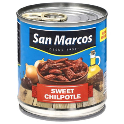 San Marcos Swt Chilpotles Peppers - 7.5 OZ - Image 1