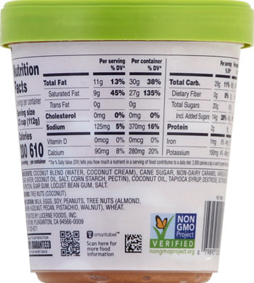 Open Nature Coconut Dessert Chocolate Salted Caramel - 1 PT - Image 4