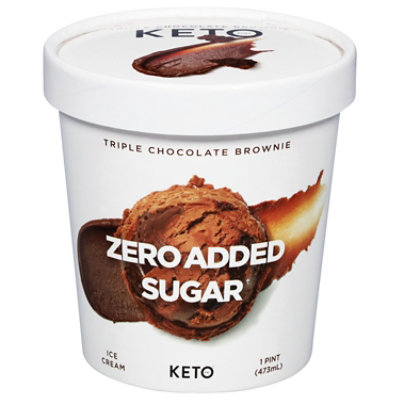 Keto Pint Ice Cream Choc Keto - 1 PT - Image 1