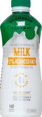 Shamrock Farms 2% Reduced Fat Milk - 32 Fl. Oz. - Image 1