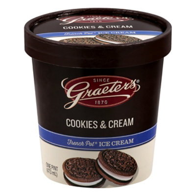 Graeters Cookies & Cream - 16 OZ - Image 3