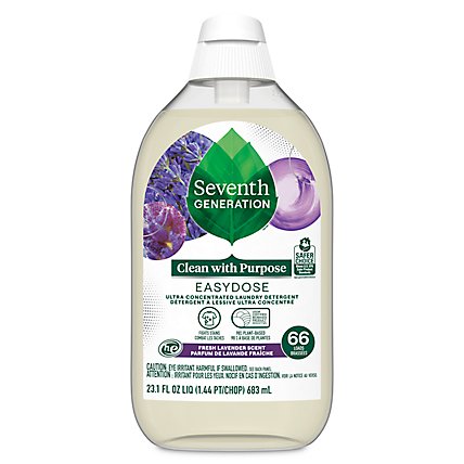 Seventh Generation Lavender Easy Dose Liquid Laundry Detergent - 23.1 FZ - Image 2