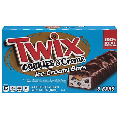 Twix Cookie And Cream Ice Cream - 11.58 FZ