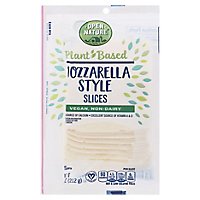 Open Nature Plant Based Mozzarella Slices - 10-7.5 Oz - Image 1