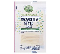 Open Nature Plant Based Mozzarella Slices - 10-7.5 Oz