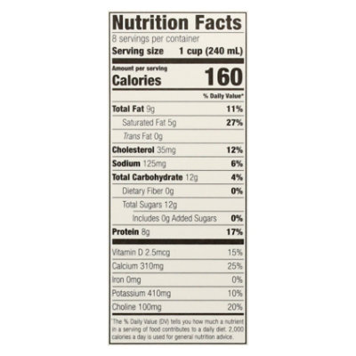 Clover Vitd Dha Omega-3/choline Milk Half Gal - 64 OZ - Image 3