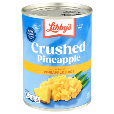 Libby's Crushed Pineapple In Ntaural Juice - 20 Oz