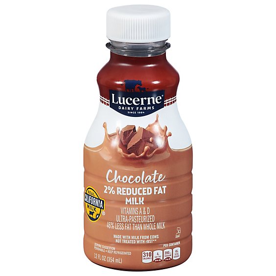 Lucerne Milk Chocolate 2% Reduced Fat - 12 OZ