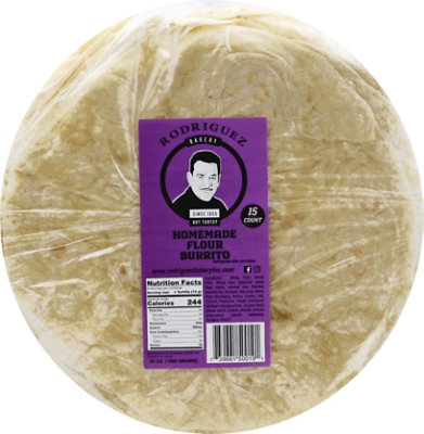 Rodriguez Burrito Tortilla - 15 CT - Image 2