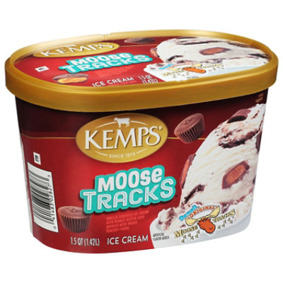 Kemps Old Fashioned Moose Tracks Ice Cream - 48 Oz - Image 2