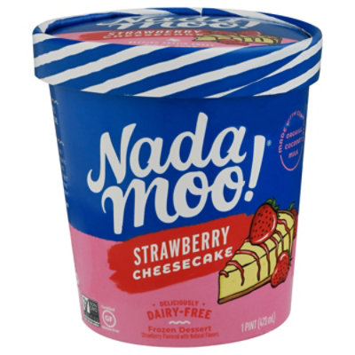 Nnada Moo Lotta Dairy Free Strawberry Cheesecake Ice Cream - PT