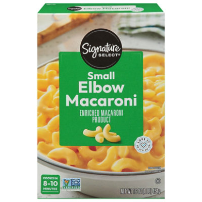 Signature SELECT Pasta Elbow Macaroni Small - 16 OZ - Image 2