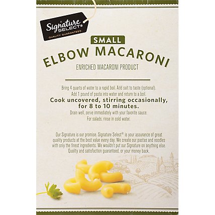 Signature Select Pasta Elbow Macaroni Small - 16 OZ - Image 6