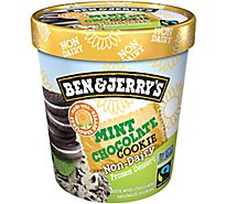 Ben & Jerrys Non Dairy Mint Chocolate Cookie Ice Cream - PT