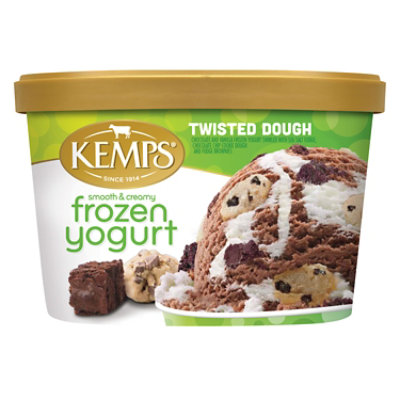 Kemps Twisted Dough Frozen Yogurt - 48 Oz - Image 1