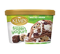 Kemps Twisted Dough Frozen Yogurt - 48 Oz