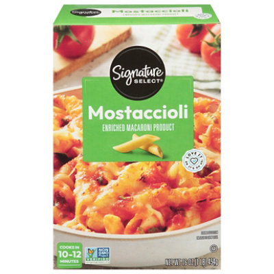 Signature SELECT Pasta Mostaccioli - 16 OZ - Image 1