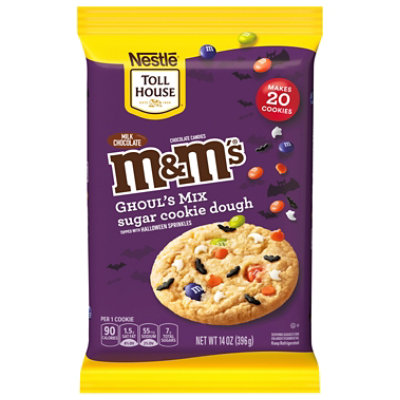 NESTLÉ ® TOLL HOUSE ®M&M's Ghoul's Mix Sugar Cookie Dough 140z