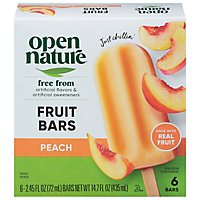 O Organics Fruit Bar Peach - 6-2.45 FZ - Image 2