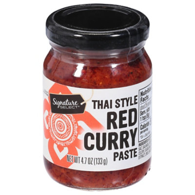 Signature SELECT Curry Paste Red - 4.7 OZ - Image 3