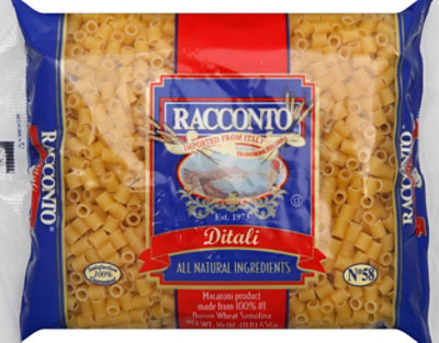 Racconto Pasta Ditali 16 Oz - 16 OZ - Image 2