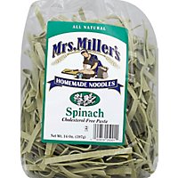 Mrs Millers Nooodles Spinach - 16 OZ - Image 2