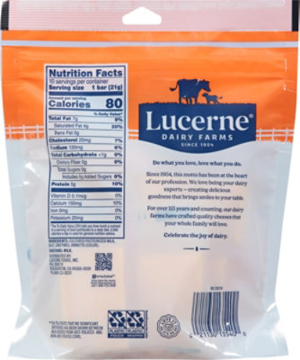 Lucerne Cheese Snackers Cheddar Medium - 10-0.75 OZ - Image 6