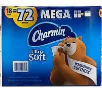 Charmin Ultra Soft Toilet Paper 264 Sheets Per Mega Roll - 18 Roll