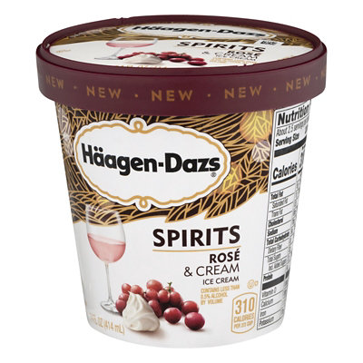 Haagen-Dazs Spirits Rose And Cream - 14 FZ - Image 3