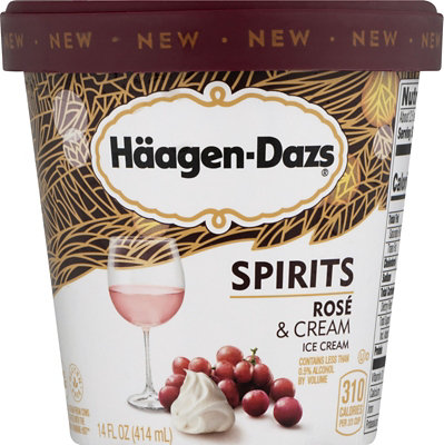 Haagen-Dazs Spirits Rose And Cream - 14 FZ