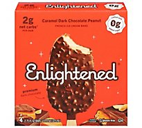 Enlightened Keto Ice Cream Dark Chocolate Peanut - 4-2.65 FZ