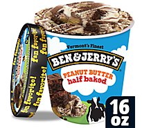 Ben & Jerrys Peanurbutter Half Baked Ice Cream - PT