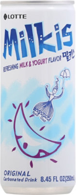 Lotte Milkis Original Milk and Yogurt Carbonated Drink - 8.45 Fl. Oz. - Image 2