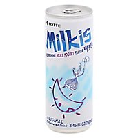 Lotte Milkis Original Milk and Yogurt Carbonated Drink - 8.45 Fl. Oz. - Image 1