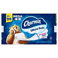 Charmin Ultra Soft Mega Roll 264 Sheets Per Roll Toilet Paper - 24 Roll - Image 1