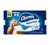 Charmin Ultra Soft Mega Roll 264 Sheets Per Roll Toilet Paper - 24 Roll