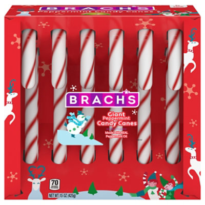 Brachs Bobs Giant Canes - 15 OZ