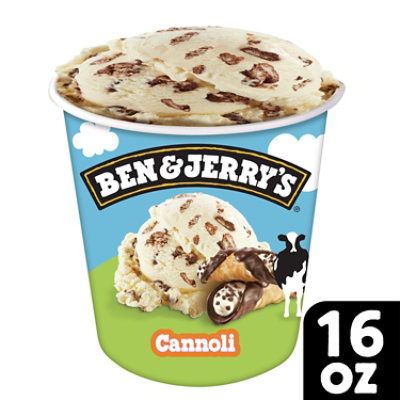 Ben & Jerry's Cannoli Ice Cream - 16 Oz