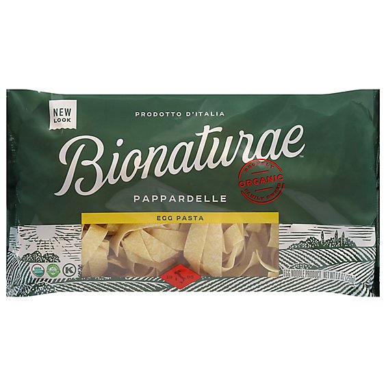 Bionaturae Traditional Egg Pasta Organic Pappardelle - 8.8 OZ